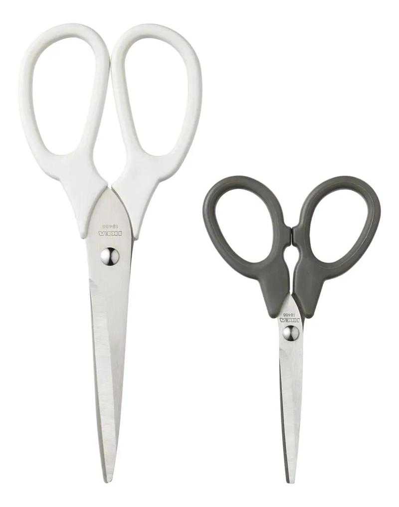 SET DE TIJERAS DE COCINA ACERO INOXIDABLE 13 Y 20 CM - 1