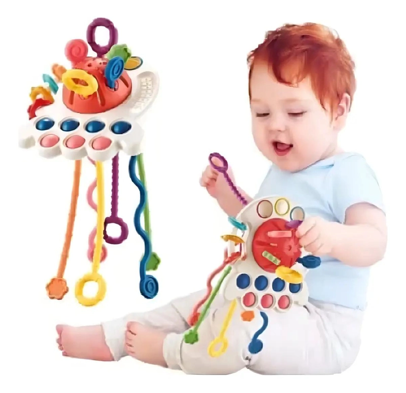 JUGUETE SENSORIAL MONTESSORI 4 EN 1 PARA BEBE S - 3