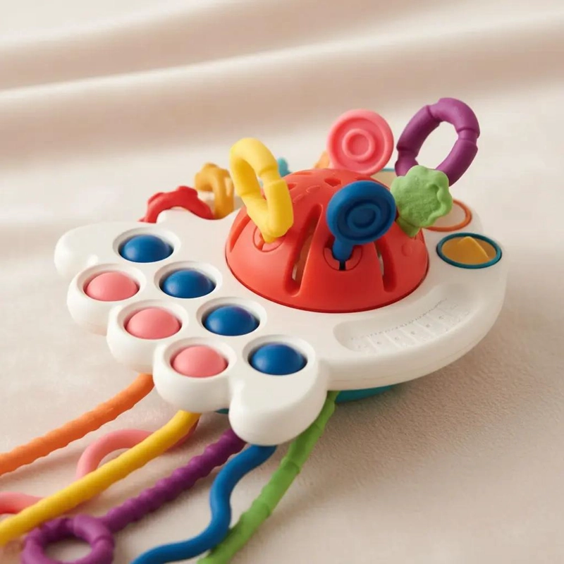 JUGUETE SENSORIAL MONTESSORI 4 EN 1 PARA BEBE S - 4