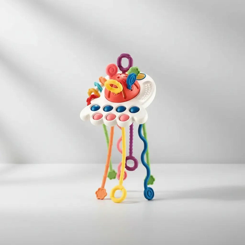 JUGUETE SENSORIAL MONTESSORI 4 EN 1 PARA BEBE S - 5