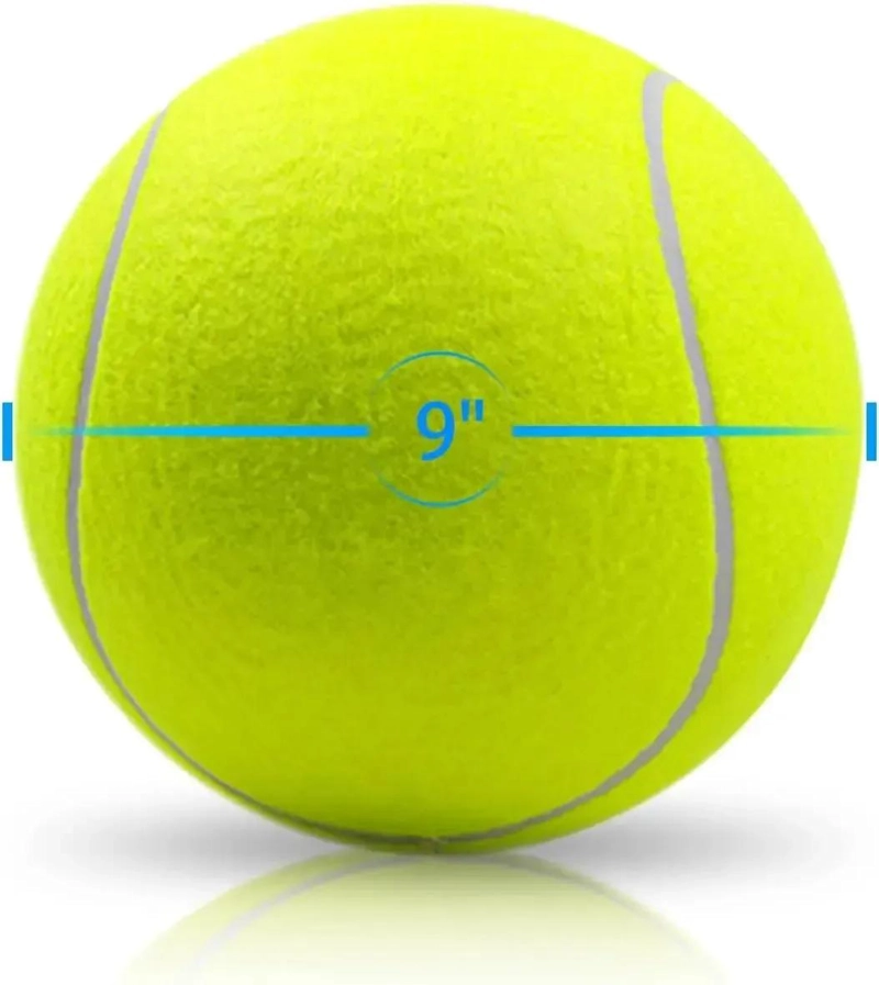 PELOTA DE TENIS GIGANTE PARA PERROS DE 24 CM IDEAL PARA JUGAR - 7
