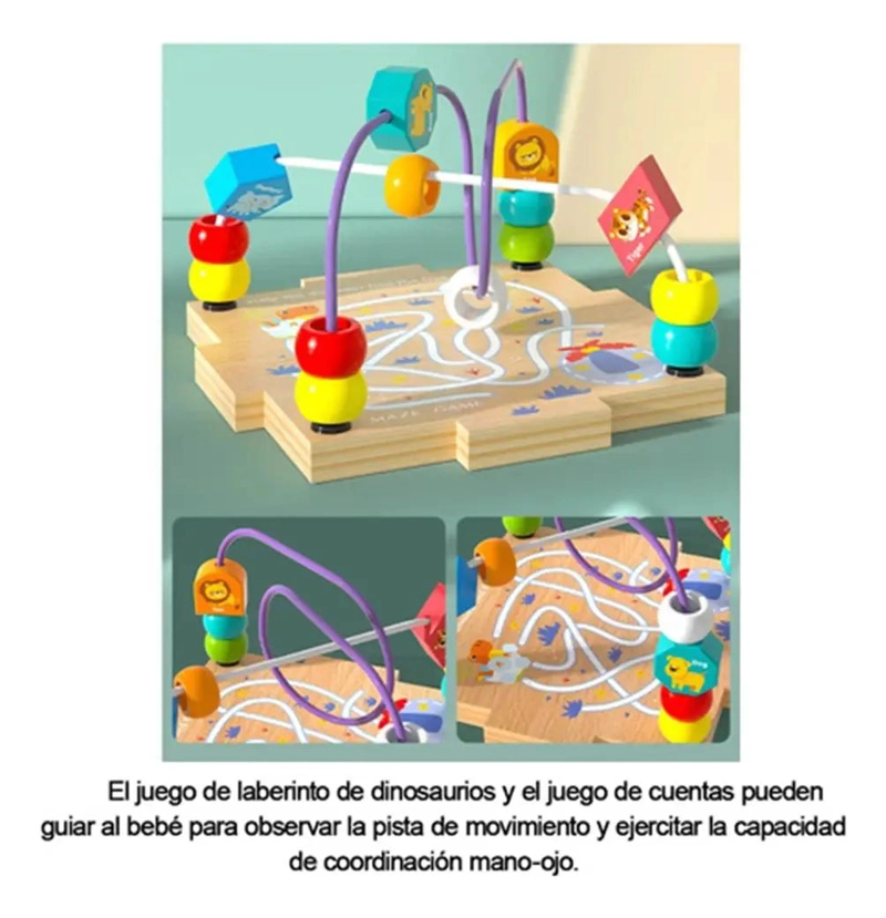 CUBO EDUCATIVO MONTESSORI 7 ACTIVIDADES PARA NIÑOS - 3