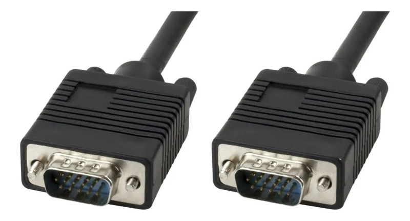 CABLE VGA 1.8M MACHO A MACHO PARA CONEXIONES SEGURAS - 1