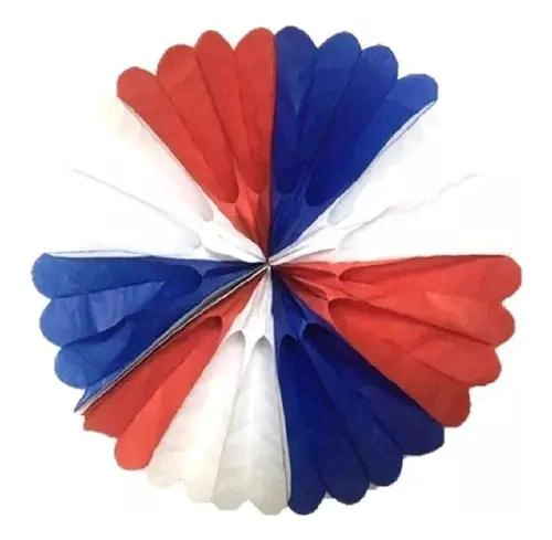SET DE DECORACION PARA FIESTAS PATRIAS CON GUIRNALDAS TRICOLOR - 3
