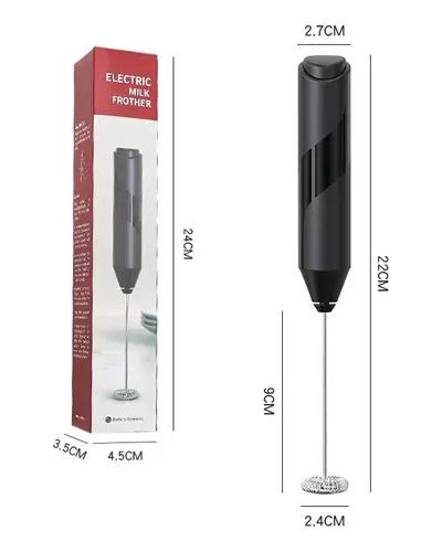 MINI BATIDOR ELE CTRICO PORTATIL PARA ESPUMA DE LECHE Y CAFE - 6