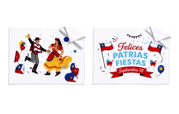 PACK DE 12 PAÑOS DE COCINA MICROFIBRA PARA CELEBRACIONES - 3