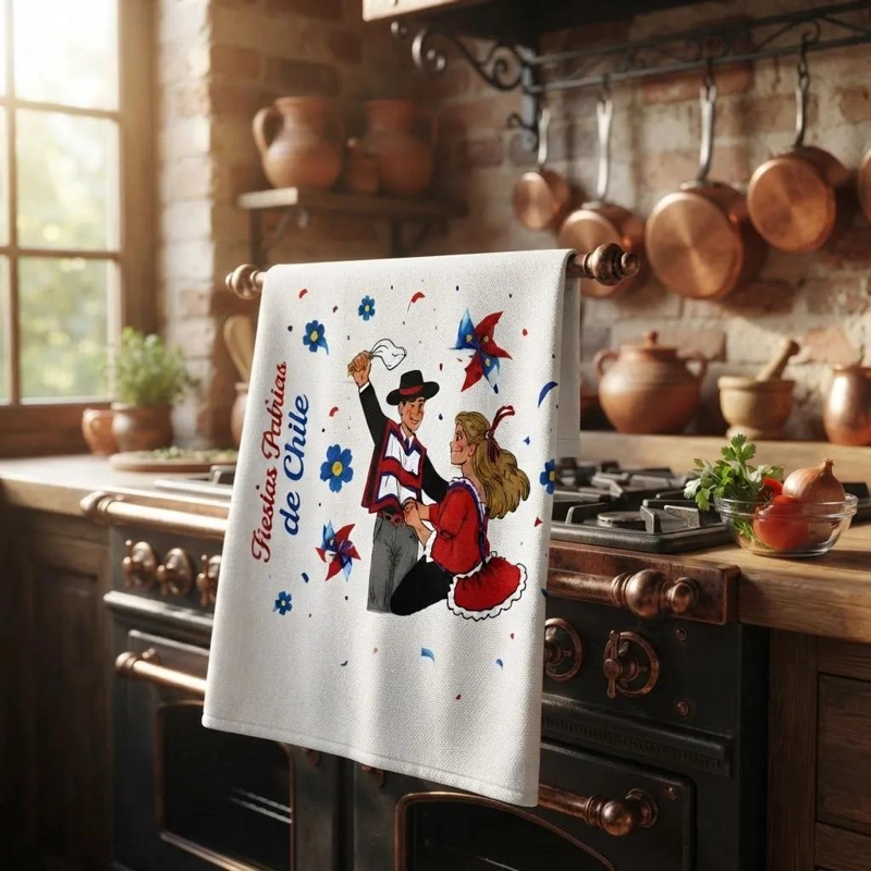 PACK DE 12 PAÑOS DE COCINA MICROFIBRA PARA CELEBRACIONES - 4
