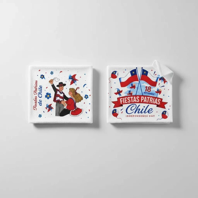 PACK DE 12 PAÑOS DE COCINA MICROFIBRA PARA CELEBRACIONES - 6