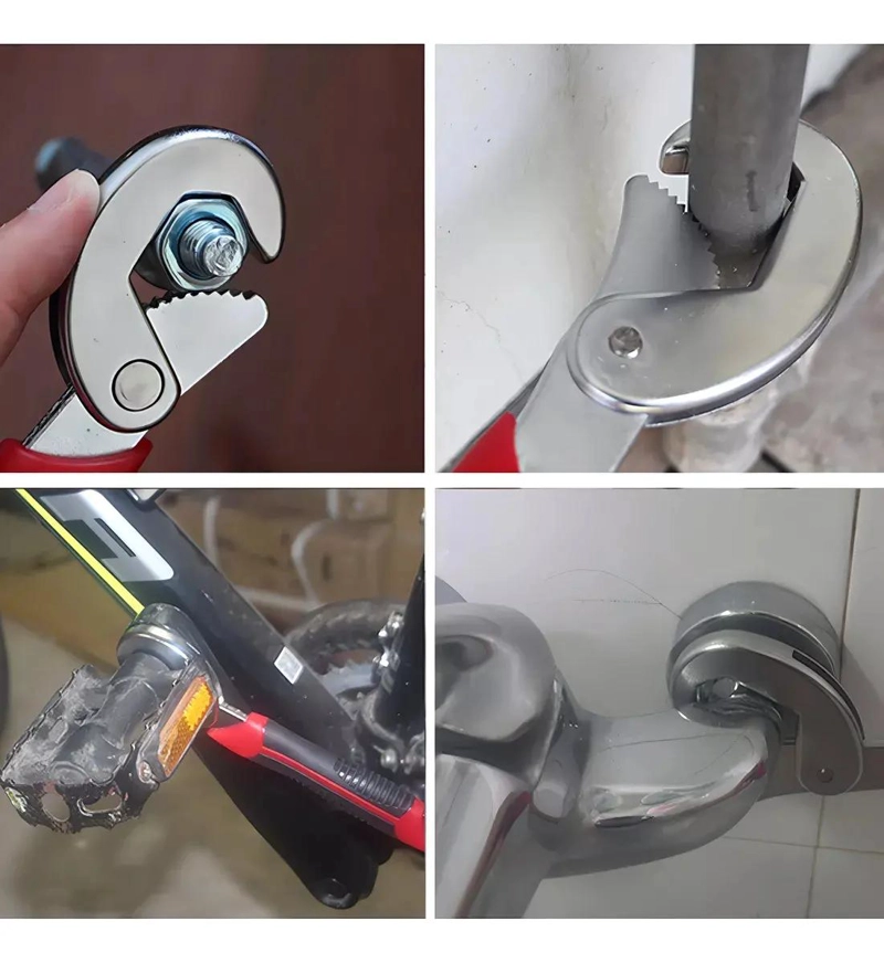 LLAVE AJUSTABLE UNIVERSAL PARA FONTANERIA Y CARPINTERIA - 3