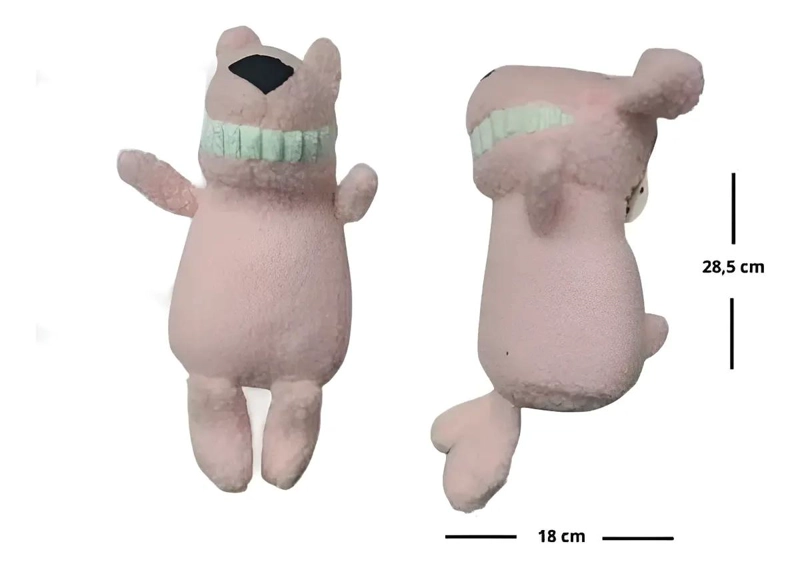 PELUCHE CERDO SONRIENTE PARA MASCOTAS IDEAL PARA JUGAR - 4