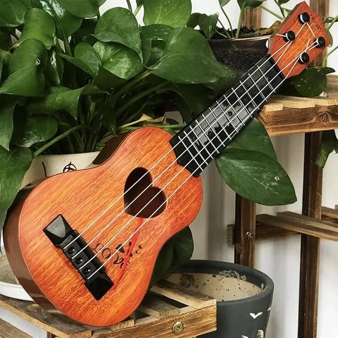 GUITARRA TIPO UKELELE PARA NIÑOS, JUGUETE MUSICAL DIVERTIDO - 4