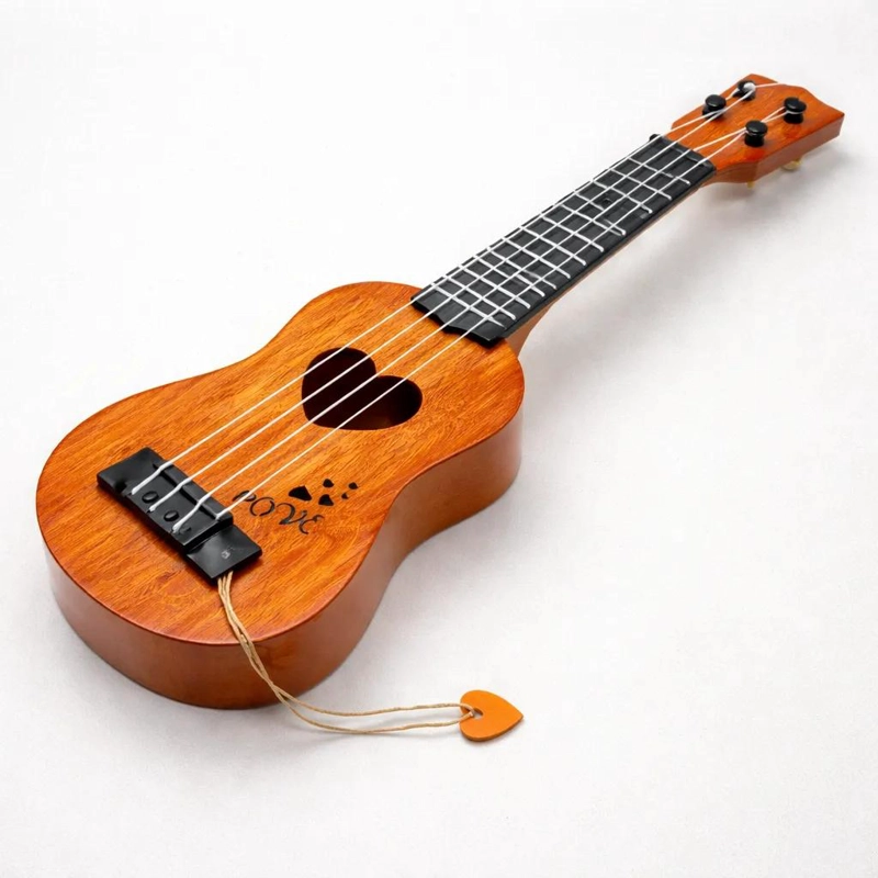 GUITARRA TIPO UKELELE PARA NIÑOS, JUGUETE MUSICAL DIVERTIDO - 8