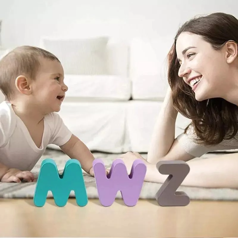 ROMPECABEZAS DIDACTICO DE MADERA CON LETRAS DEL ALFABETO - 3