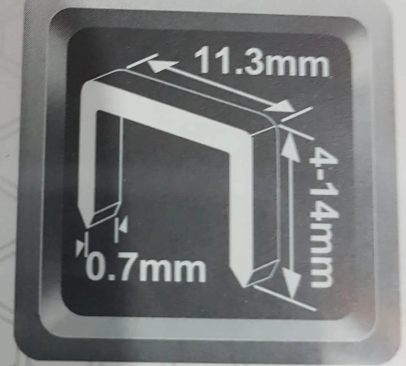 GRAPADORA MANUAL IDEAL PARA MADERA Y CARTON CON 2000 GRAPAS - 1