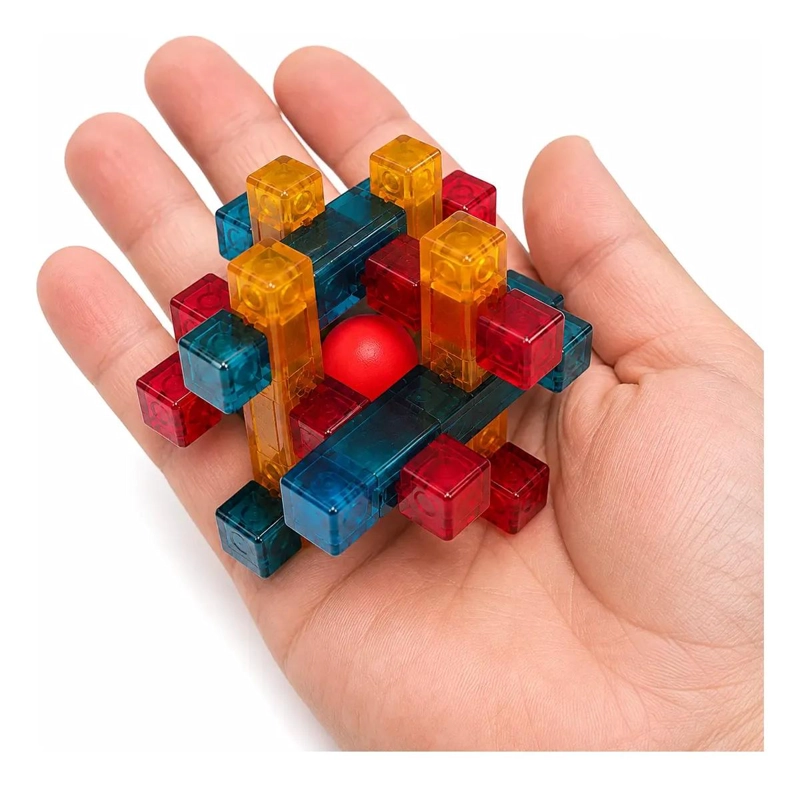 ROMPECABEZAS 3D DE PLASTICO MULTICOLOR CON ESFERA PARA NIÑOS - 2