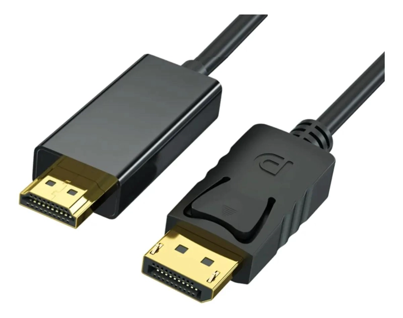 PACK DE 2 CABLES DISPLAYPORT A HDMI 1.8 MTS PARA UHD 4K - 4