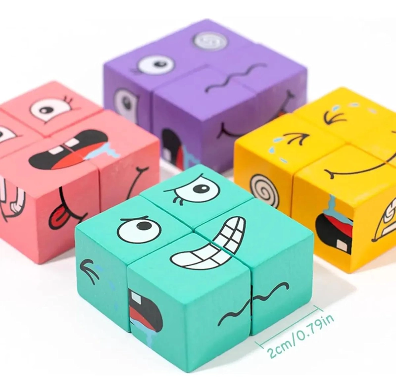PUZZLE DIDACTICO DE EMOCIONES Y EXPRESIONES PARA NIÑOS - 3