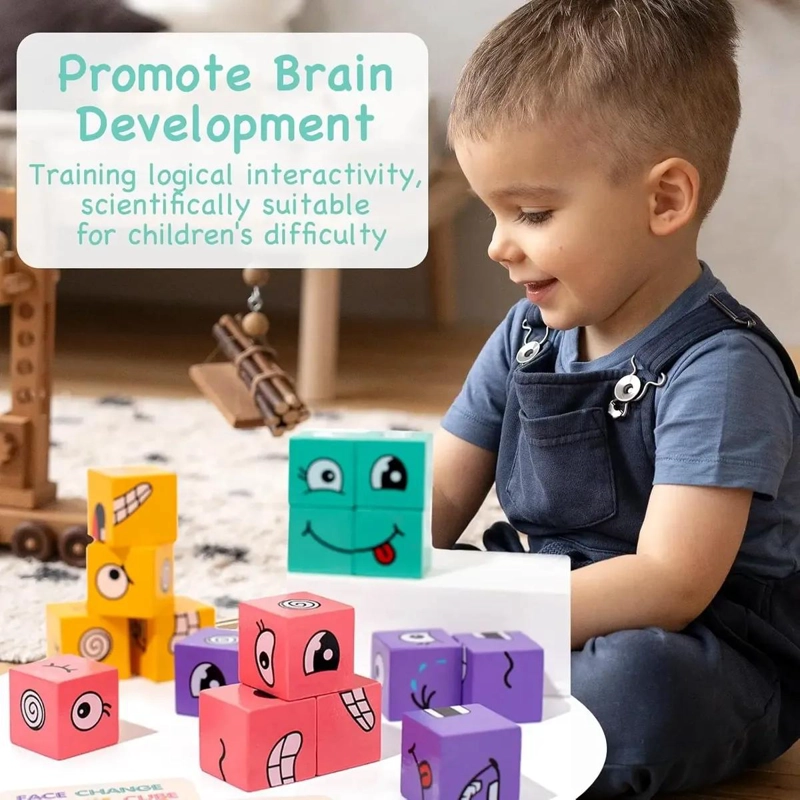 PUZZLE DIDACTICO DE EMOCIONES Y EXPRESIONES PARA NIÑOS - 6