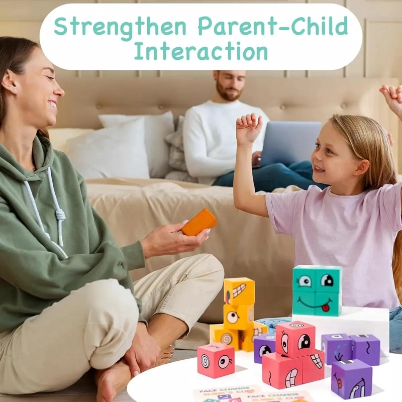 PUZZLE DIDACTICO DE EMOCIONES Y EXPRESIONES PARA NIÑOS - 7