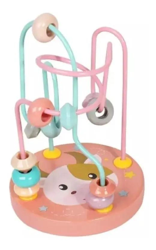 CUBO ENCAJE DE MADERA PARA APRENDIZAJE INFANTIL - 8