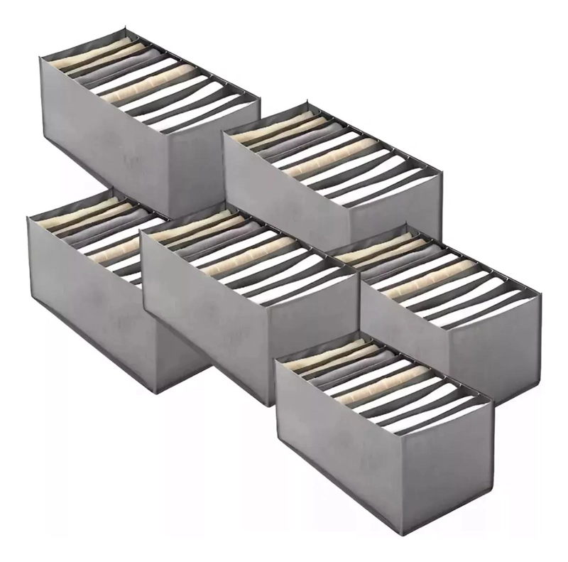 PACK DE 6 ORGANIZADORES PLEGABLES PARA PANTALONES Y ROPA - 5