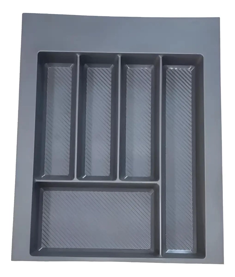 CUBERTERO AJUSTABLE ANTRACITA 400MM PARA UTENSILIOS DE COCINA - 1