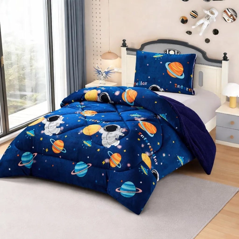 PLUMON ULTRA SUAVE PARA 1.5 PLAZAS CON DISEÑOS INFANTILES Y JUVENILES - 1