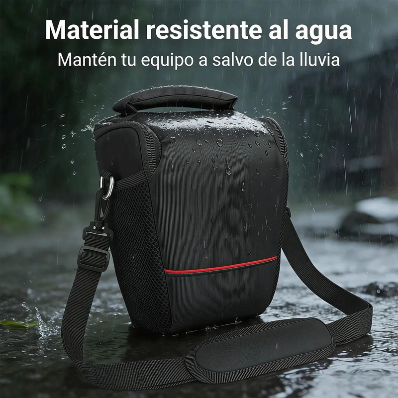 BOLSO ACOLCHADO PARA CAMARA DSLR Y MIRRORLESS LIGERO - 8