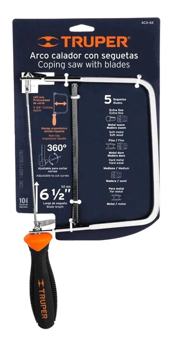 SERRUCHO ARCO CALADOR 16.5 CM - 1