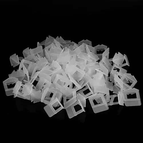 CLIPS NIVELADORES PLASTICOS 500 UNIDADES - 2