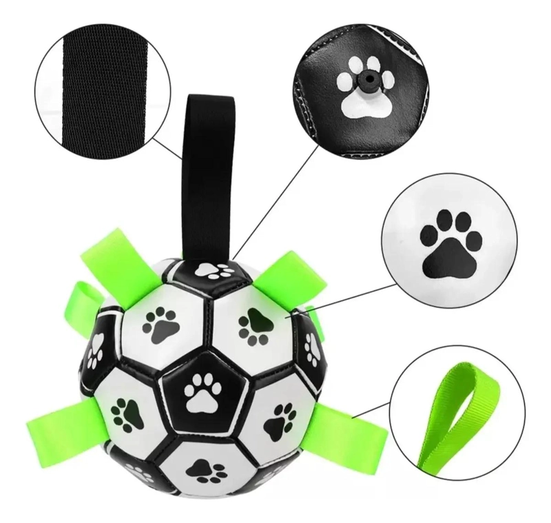 JUGUETE INTERACTIVO DE FUTBOL PARA ADIESTRAMIENTO DE PERROS - 10