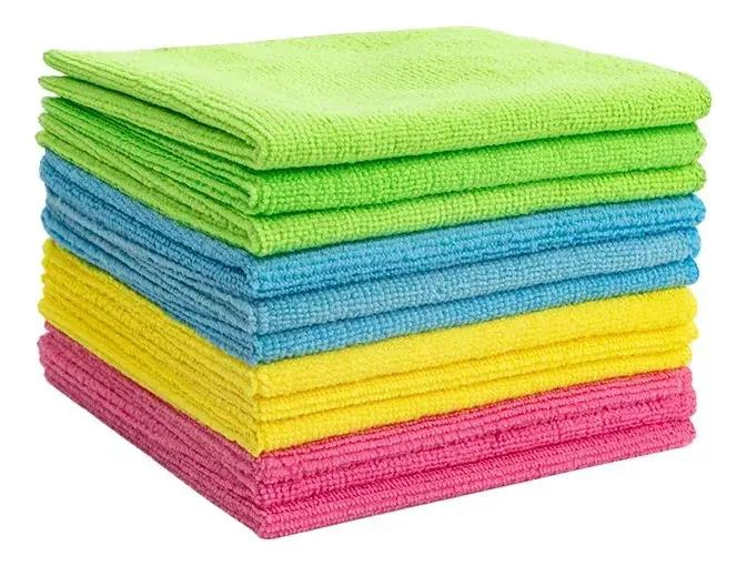 PAQUETE DE 12 PAÑOS DE COCINA DE MICROFIBRA ABSORBENTES - 1