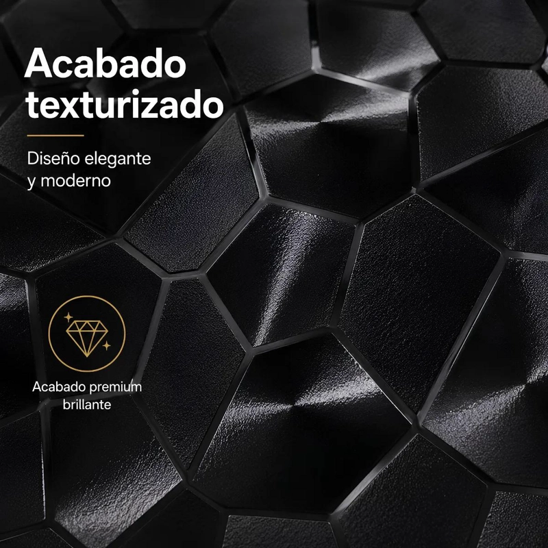 CORTINA DE DUCHA IMPERMEABLE 180X180 CM CON GANCHOS - 4