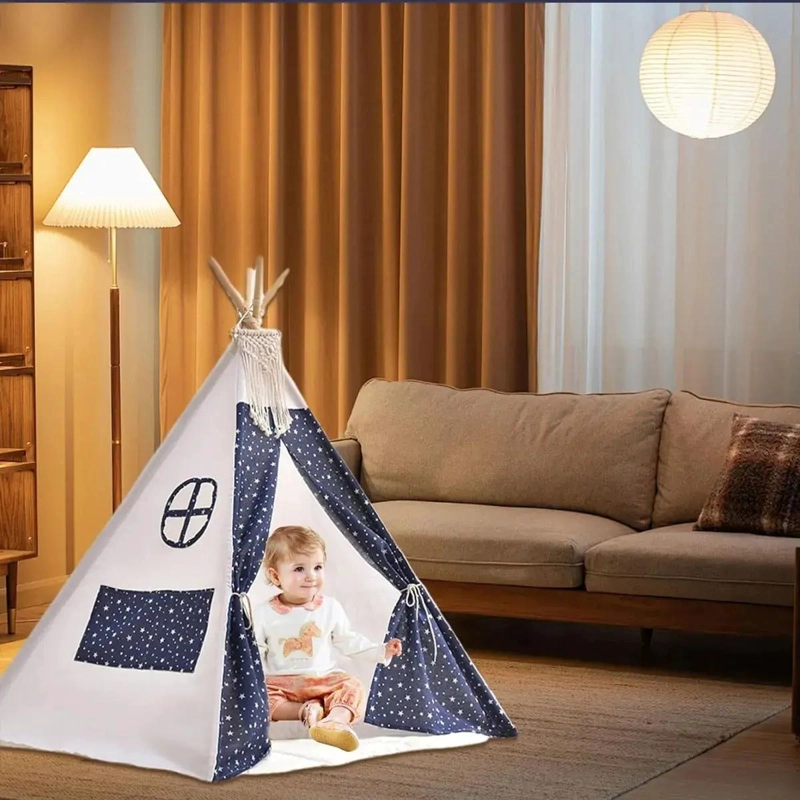 CARPA TIPI INFANTIL PARA JUGAR Y DECORAR ESPACIOS - 4