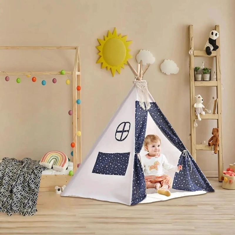 CARPA TIPI INFANTIL PARA JUGAR Y DECORAR ESPACIOS - 5