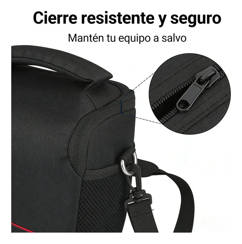 BOLSO ANTIGOLPES IMPERMEABLE PARA CAMARAS Y LENTES - 5