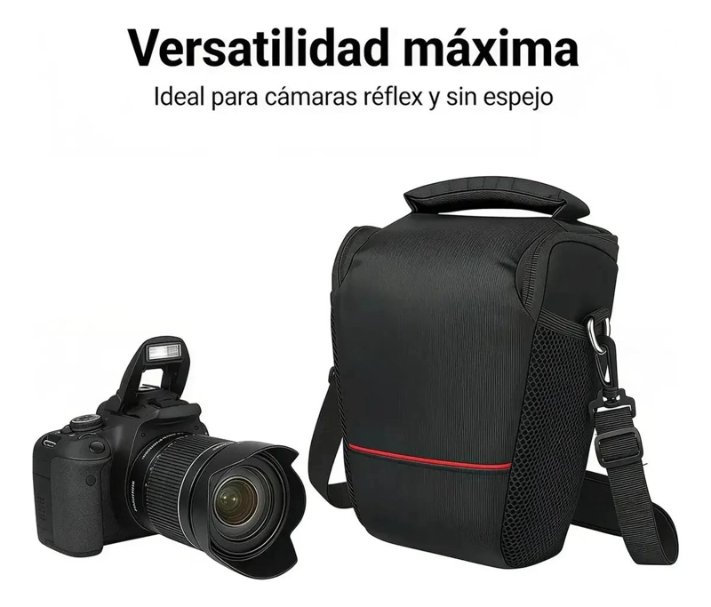 BOLSO ANTIGOLPES IMPERMEABLE PARA CAMARAS Y LENTES - 7