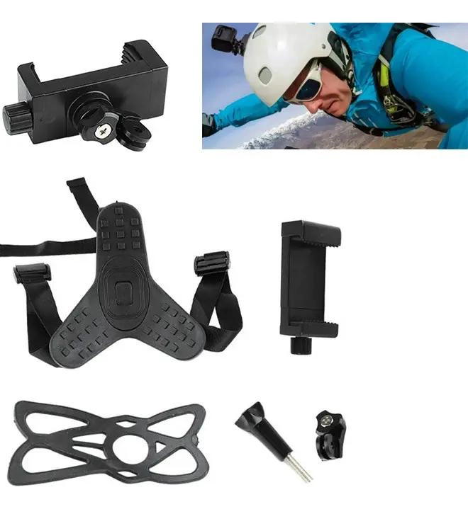 SOPORTE DE BARBILLA PARA CASCO DE CAMARA DE ACCION - 10