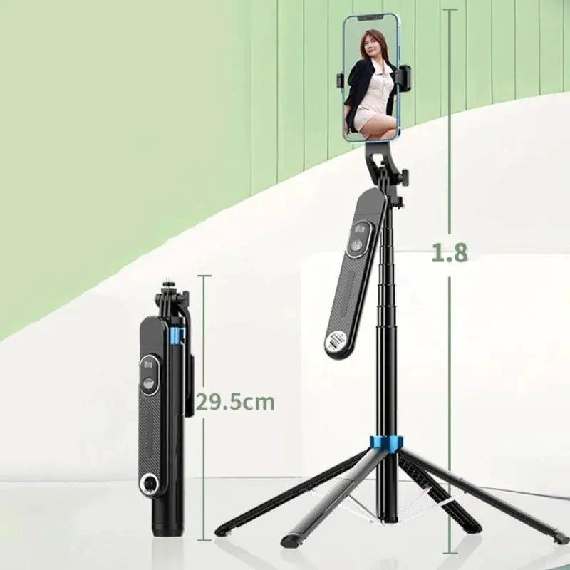 ESTABILIZADOR GIMBAL 360° CON CONTROL REMOTO Y TRIPODE INTEGRADO - 2