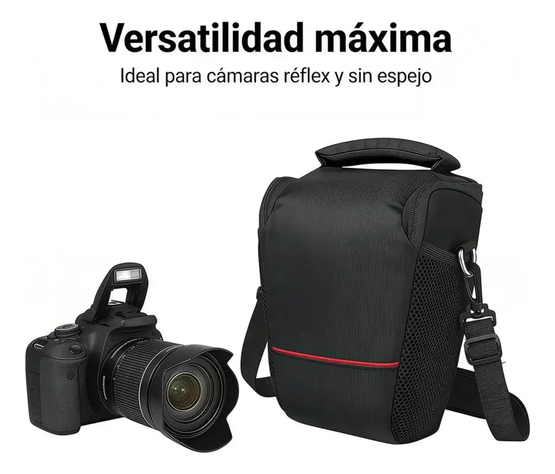 BOLSO ANTIGOLPES IMPERMEABLE PARA CAMARA Y LENTES - 3