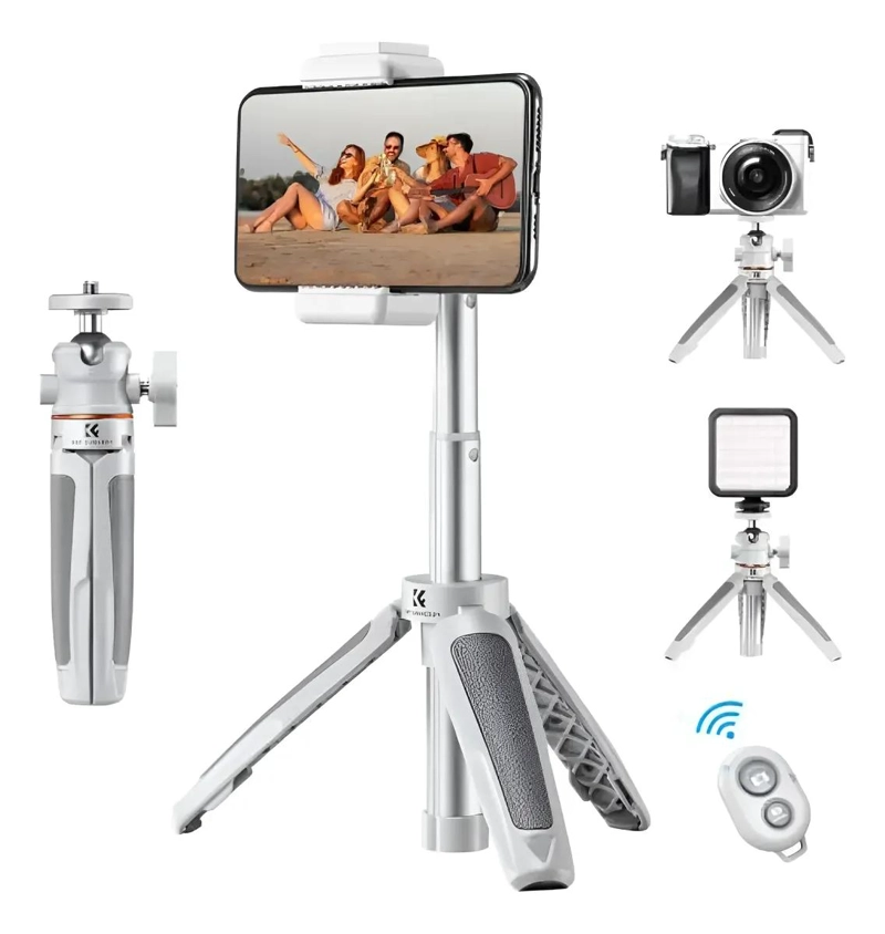 MINI TRIPODE PORTATIL AJUSTABLE PARA SMARTPHONE Y CAMARAS - 1