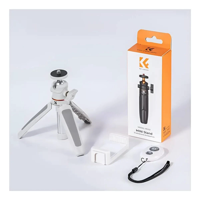 MINI TRIPODE PORTATIL AJUSTABLE PARA SMARTPHONE Y CAMARAS - 3