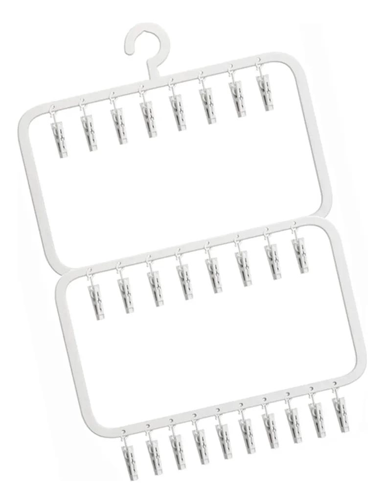 COLGADOR DESMONTABLE PARA ROPA DE BEBE  CON CLIPS - 1