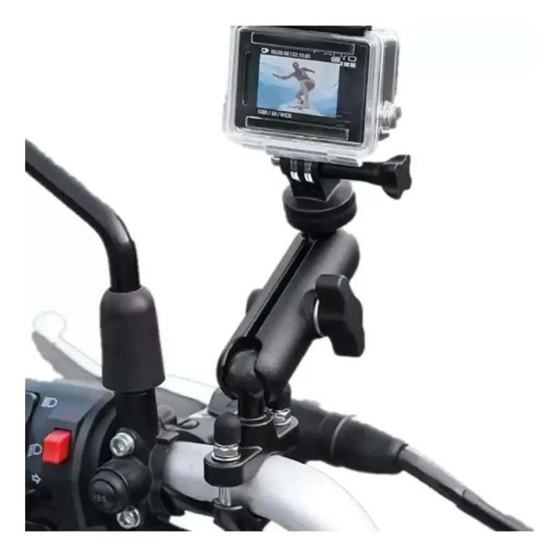 SOPORTE PARA BICICLETA O MOTOCICLETA PARA CAMARA DE ACCION - 1