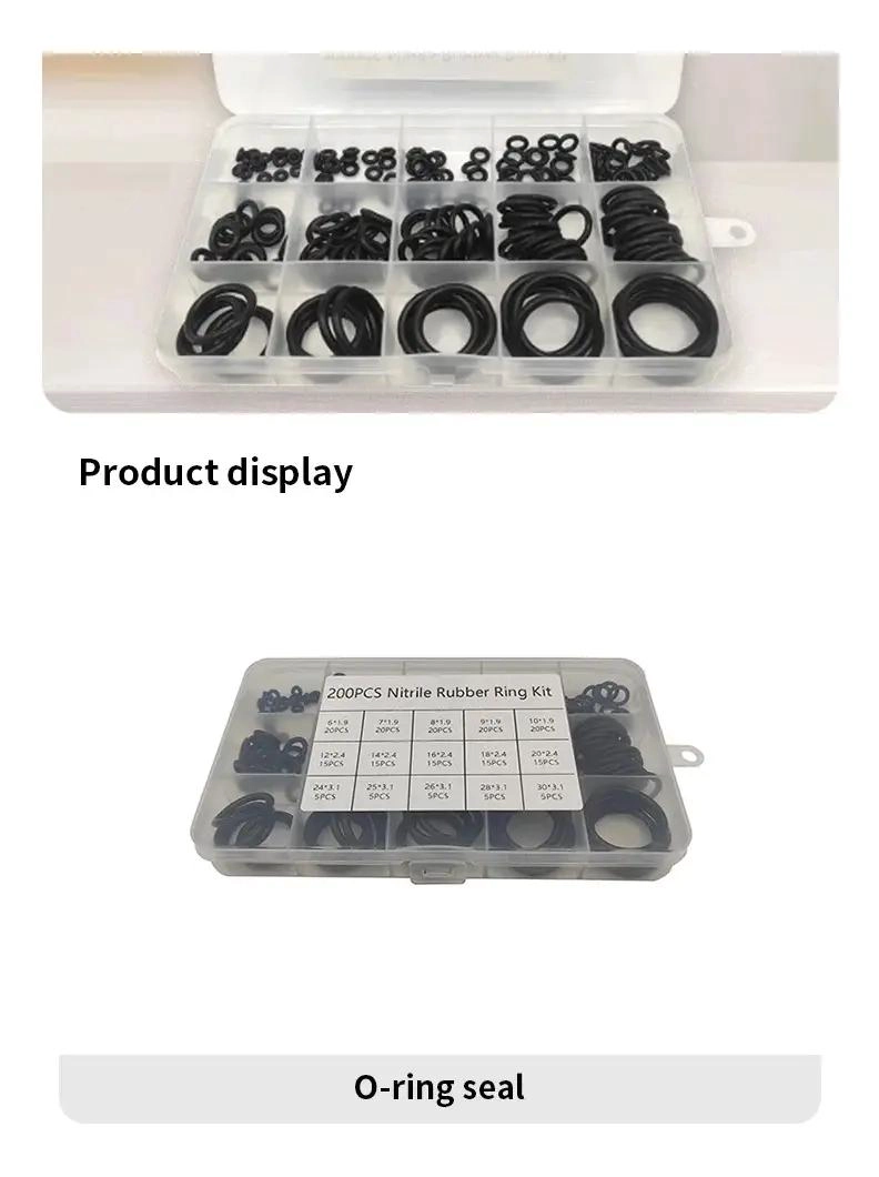 KIT DE JUNTAS TORICAS 200 PIEZAS EN CAJA - 6