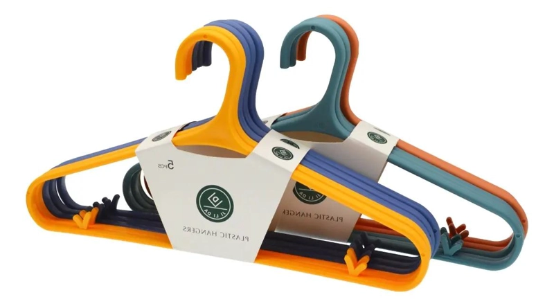 PACK DE 20 COLGADORES DE ROPA PLASTICOS RESISTENTES - 2