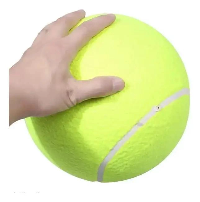 PELOTA DE TENIS GIGANTE PARA PERROS GRANDES DE 24 CM - 10