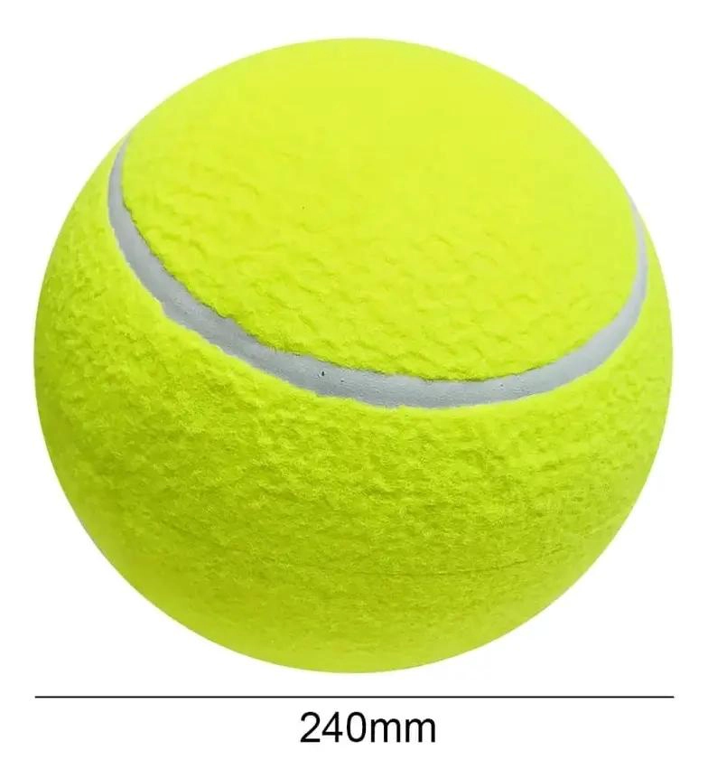 PELOTA DE TENIS GIGANTE PARA PERROS GRANDES DE 24 CM - 7