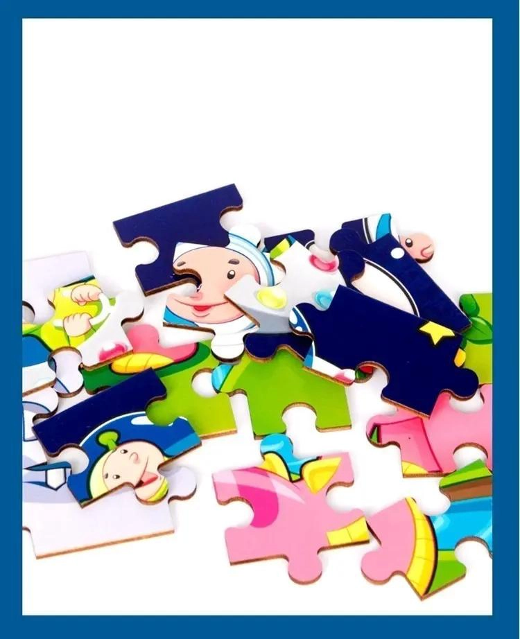 SET DE 4 PUZZLES DE MADERA PARA NIÑOS DE 3 A 6 AÑOS - 10