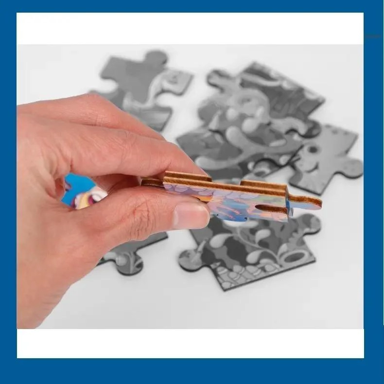 SET DE 4 PUZZLES DE MADERA PARA NIÑOS DE 3 A 6 AÑOS - 7
